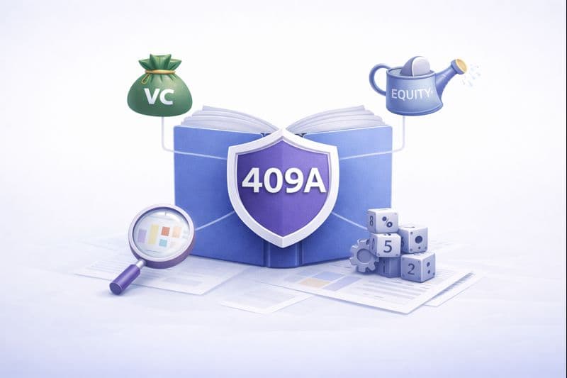 409A valuation knowledge base - comprehensive guides, articles, and resources for startup equity compensation and IRS compliance